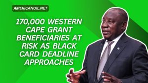 170,000 Western Cape Grant Beneficiaries At Risk As Black Card Deadline Approaches