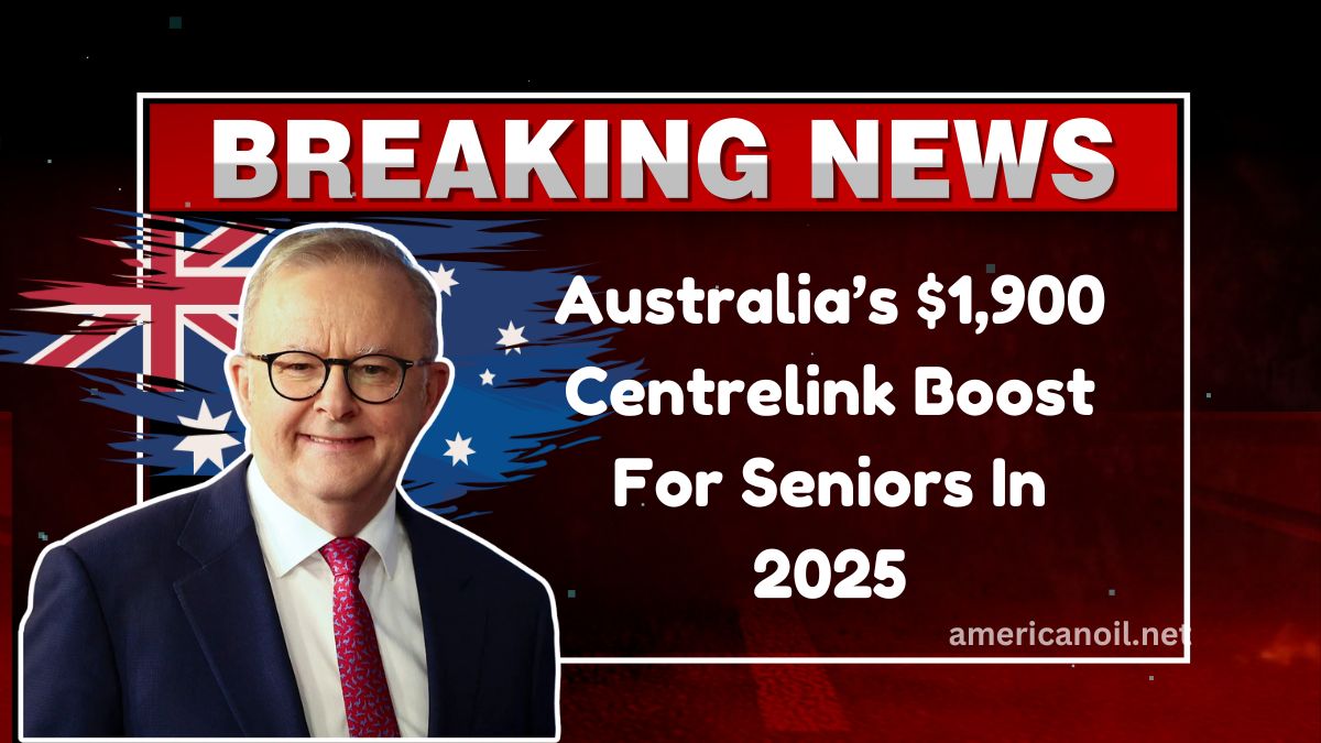 Australia’s $1,900 Centrelink Boost For Seniors In 2025