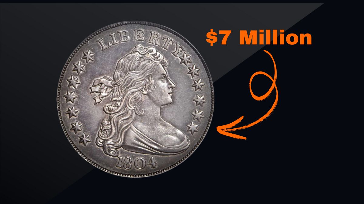 This 1804 Draped Bust Dollar Is Valued at $7 Million